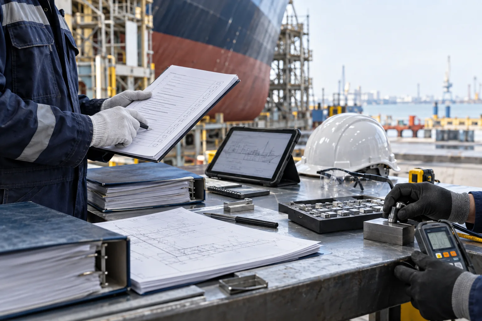 Marine quality documentation and inspection instruments